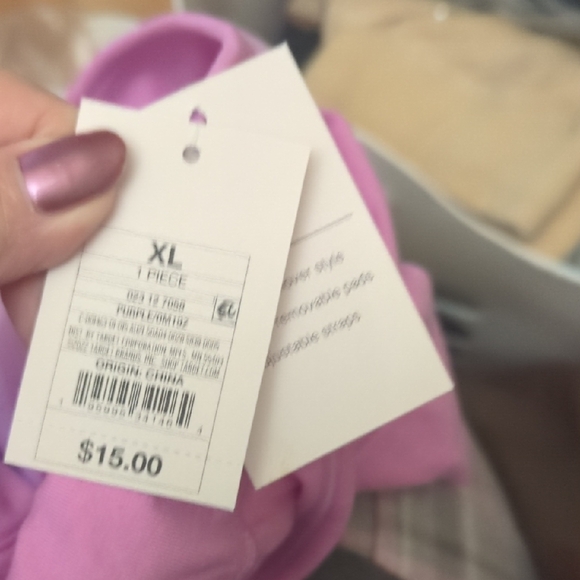 Auden Pink Casual Top - Picture 4 of 4